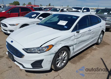 2020 Ford Fusion Se из США, поврежденный, VIN 3FA6P0HD9LR188430